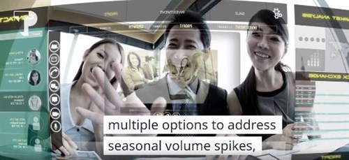 Multiple options to address seasonal volume spikes